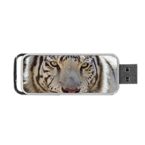 White Tiger 2 Portable USB Flash (One Side) from ArtsNow.com Front