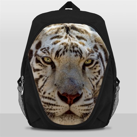 White Tiger 2 Backpack Bag from ArtsNow.com Front
