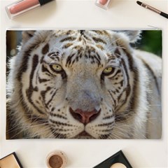 White Tiger 2 Cosmetic Bag (XXXL) from ArtsNow.com Back