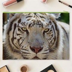 White Tiger 2 Cosmetic Bag (XXXL) from ArtsNow.com Back
