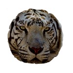 White Tiger 2 Standard 15  Premium Round Cushion 