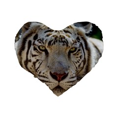 White Tiger 2 Standard 16  Premium Heart Shape Cushion  from ArtsNow.com Back