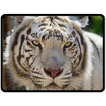 White Tiger 2 Double Sided Fleece Blanket (Large)