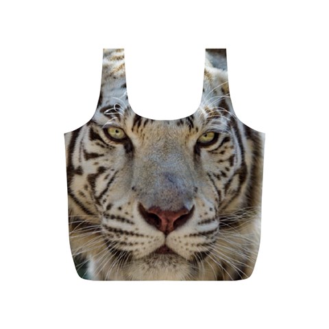 White Tiger 2 Full Print Recycle Bag (S) from ArtsNow.com Front