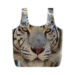 White Tiger 2 Full Print Recycle Bag (M)