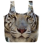 White Tiger 2 Full Print Recycle Bag (XL)