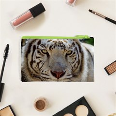 White Tiger 2 Cosmetic Bag (XS) from ArtsNow.com Back