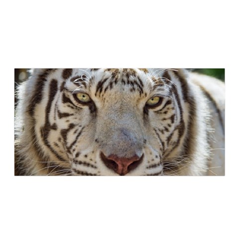 White Tiger 2 Satin Wrap from ArtsNow.com Front