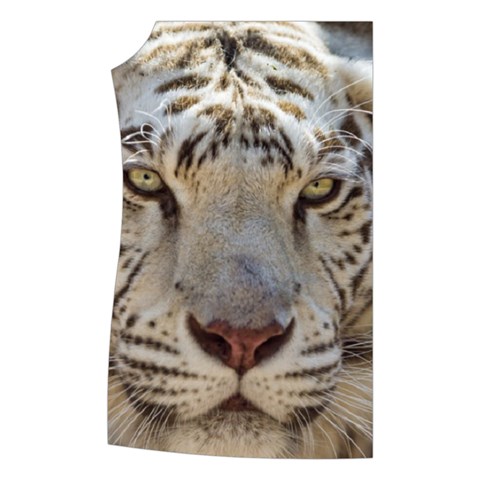 White Tiger 2 Women s Button Up Puffer Vest from ArtsNow.com Front Right