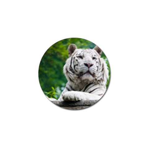 White Tiger Golf Ball Marker (10 pack) from ArtsNow.com Front