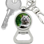 White Tiger Bottle Opener Key Chain