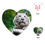 White Tiger Playing Cards (Heart)