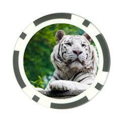 White Tiger Poker Chip Card Guard (10 pack) from ArtsNow.com Back
