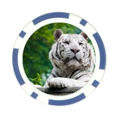 White Tiger Poker Chip Card Guard (10 pack) from ArtsNow.com Back