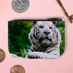 White Tiger Mini Coin Purse from ArtsNow.com Back