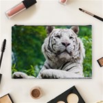 White Tiger Cosmetic Bag (Large)