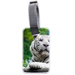 White Tiger Luggage Tag (two sides)
