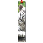 White Tiger Large Book Mark