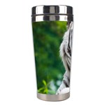 White Tiger Stainless Steel Travel Tumbler