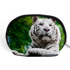 White Tiger Accessory Pouch (Medium) from ArtsNow.com Front