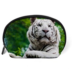 White Tiger Accessory Pouch (Large) from ArtsNow.com Back