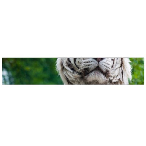 White Tiger Flano Scarf (Large) from ArtsNow.com Front