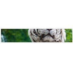 White Tiger Flano Scarf (Large) from ArtsNow.com Back