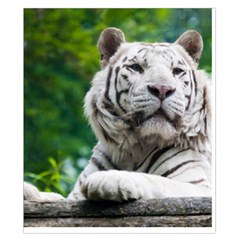 White Tiger Duvet Cover Double Side (California King Size) from ArtsNow.com Back