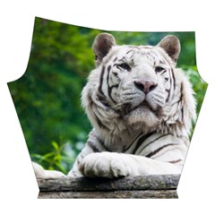 White Tiger Yoga Cropped Leggings from ArtsNow.com Right