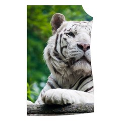White Tiger Women s Button Up Puffer Vest from ArtsNow.com Front Left