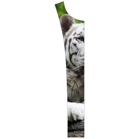 White Tiger Women s Button Up Puffer Vest from ArtsNow.com Button Placket Left
