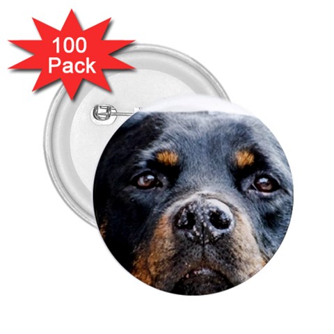 Rotwieller 2.25  Button (100 pack) from ArtsNow.com Front