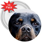 Rotwieller 3  Button (10 pack)