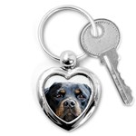 Rotwieller Key Chain (Heart)