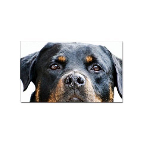 Rotwieller Sticker (Rectangular) from ArtsNow.com Front