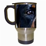 Rotwieller Travel Mug (White)