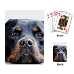 Rotwieller Playing Cards Single Design