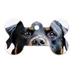 Rotwieller Dog Tag Bone (Two Sides)