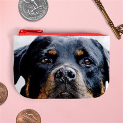 Rotwieller Mini Coin Purse from ArtsNow.com Front