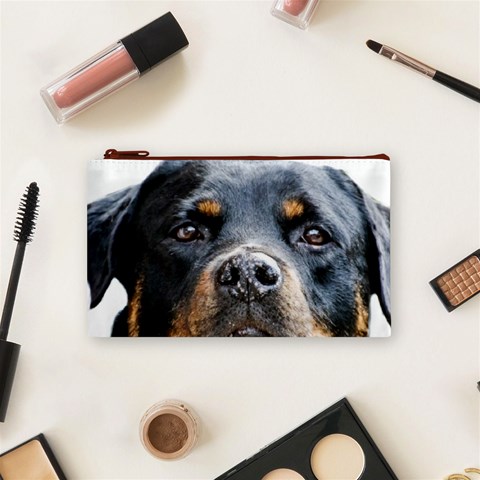 Rotwieller Cosmetic Bag (Small) from ArtsNow.com Front
