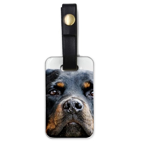 Rotwieller Luggage Tag (one side) from ArtsNow.com Front