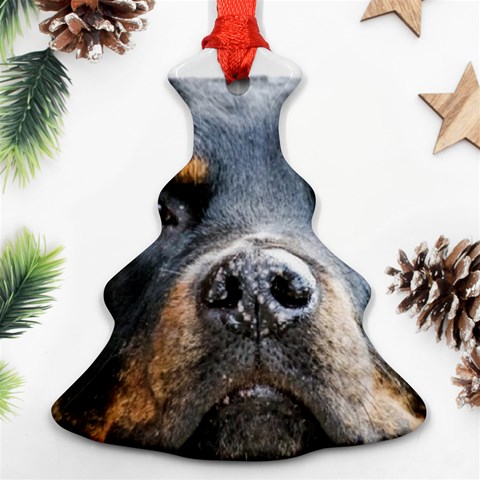 Rotwieller Ornament (Christmas Tree)  from ArtsNow.com Front