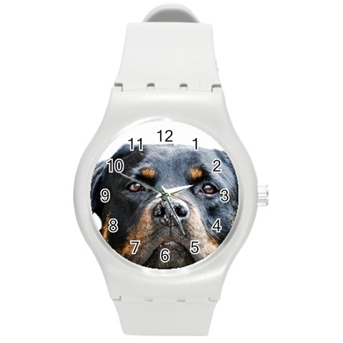 Rotwieller Round Plastic Sport Watch (M) from ArtsNow.com Front