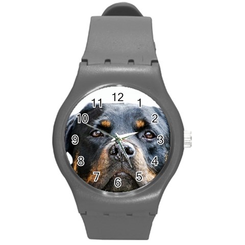 Rotwieller Round Plastic Sport Watch (M) from ArtsNow.com Front