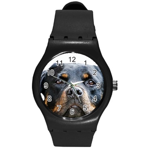 Rotwieller Round Plastic Sport Watch (M) from ArtsNow.com Front