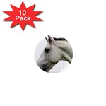 White Horse 1  Mini Magnet (10 pack) 