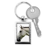 White Horse Key Chain (Rectangle)