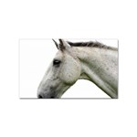 White Horse Sticker Rectangular (10 pack)