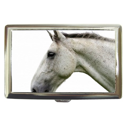 White Horse Cigarette Money Case from ArtsNow.com Front