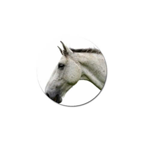 White Horse Golf Ball Marker from ArtsNow.com Front